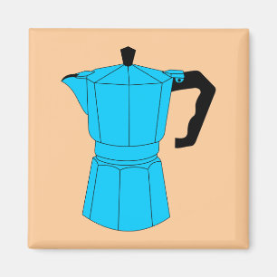 Mokaのエスプレッソのコーヒーポット マグネット