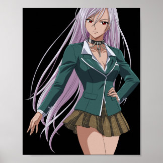 Moka Akashiya - Rosario + Vampire ポスター