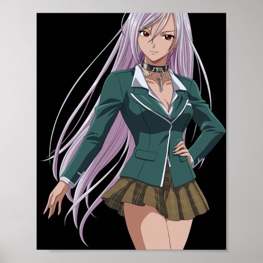 Moka Akashiya - Rosario + Vampire ポスター (正面)