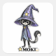 MOKI™ | まじかる猫 オリジナルキャラクターステッカー