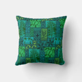 Moku Malihiniの青 クッション (裏面)