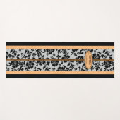 Mokuleiaのハワイのハイビスカスのモノグラムのサーフボード ヨガマット (正面(横))