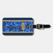 Mokuleiaのハワイのフェイクな木製のモノグラムのサーフボード ラゲッジタグ (正面横)