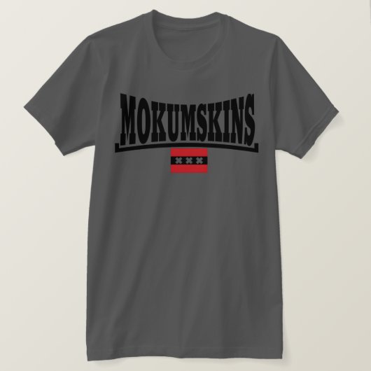 Mokumskins vlag tシャツ (デザイン正面)