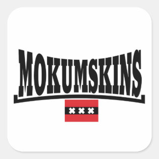Mokumskinsstickers スクエアシール