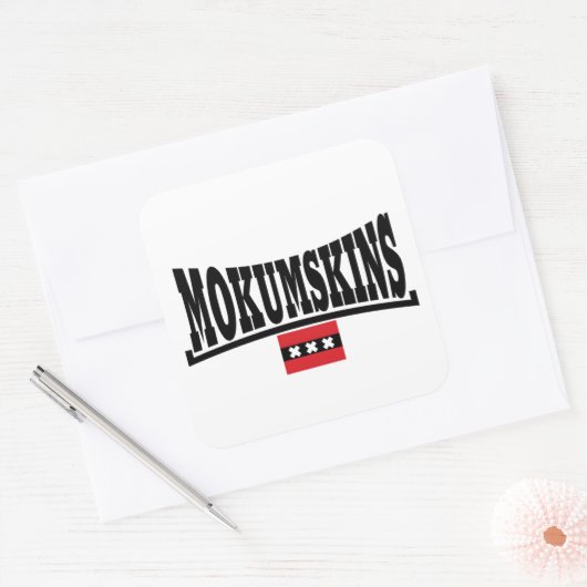 Mokumskinsstickers スクエアシール (封筒)