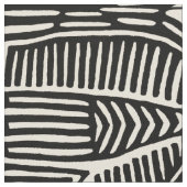 Mola Bird -白黒2020バージョン ファブリック (クローズアップ)