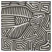 Mola Bird -白黒2020バージョン ファブリック (見本)