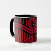 Mola_Eagle_Mug マグカップ (正面左)