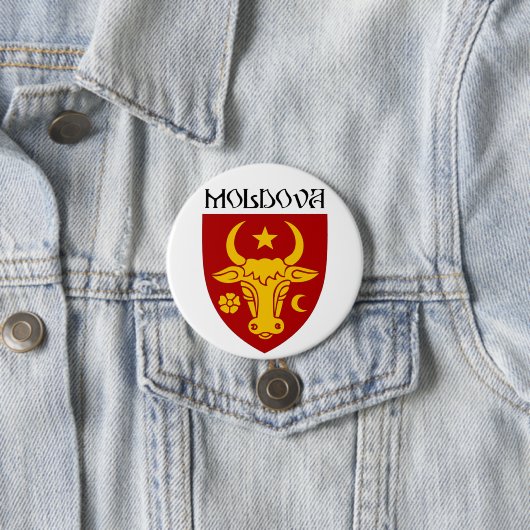 Moldavian coat of arms 缶バッジ (インサイチュ)