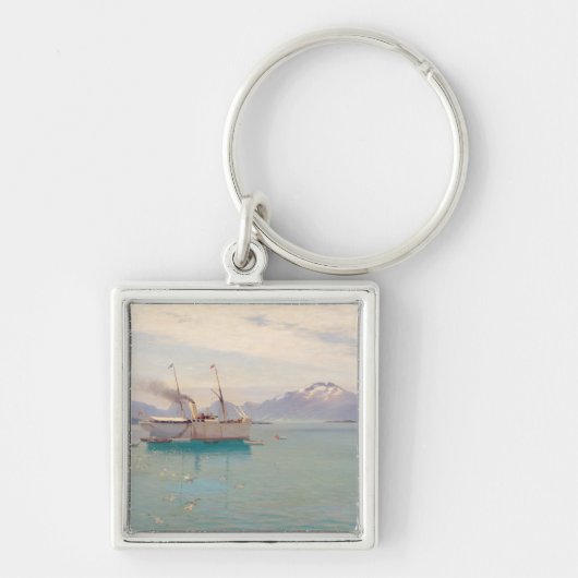Molde 1892年の夏の朝 キーホルダー (正面)