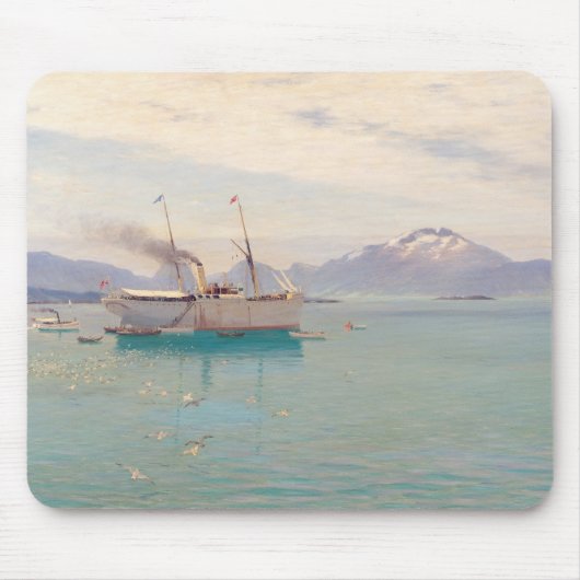 Molde 1892年の夏の朝 マウスパッド (正面)