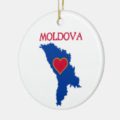 Moldova セラミックオーナメント (左)
