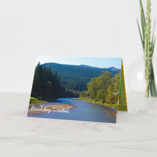 Moldovan魔法、山の川 カード (正面)