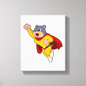 Mole as Hero キャンバスプリント (正面)