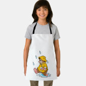 Mole at Rain with Raindrops エプロン (インサイチュ)