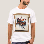 Mole Cricket 080824IREF233 - Watercolor Tシャツ (正面)