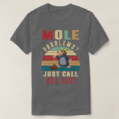 Mole Day Mole Problems Just Call Avogadros Number  Tシャツ (デザイン正面)