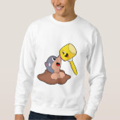 Mole Hammer スウェットシャツ (正面)