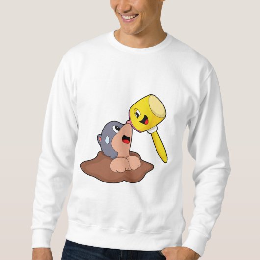 Mole Hammer スウェットシャツ (正面)