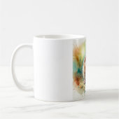 Mole Rat 100924AREF134 - Watercolor コーヒーマグカップ (左)