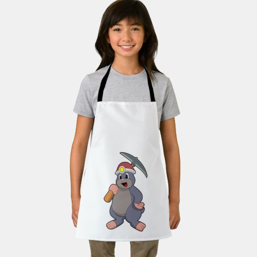 Mole with Pickaxe エプロン (インサイチュ)