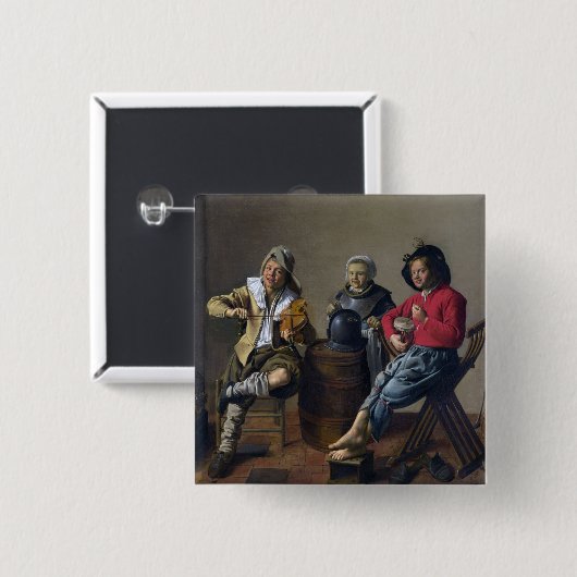 Moleanerの「Making Music」ボタン 缶バッジ (正面&裏面)