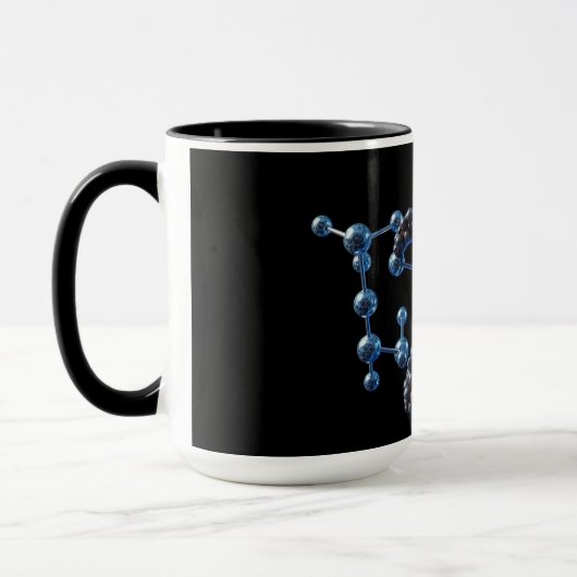 Molecular Pi Day Chemistry Science Coffee マグカップ (左)