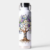 Molecular Tree of Life Chemistry and Biology Flora ウォーターボトル (正面)