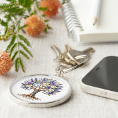 Molecular Tree of Life Chemistry and Biology Flora キーホルダー (側面)