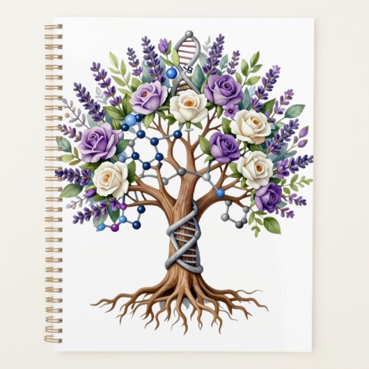 Molecular Tree of Life Chemistry and Biology Flora プランナー手帳 (正面)