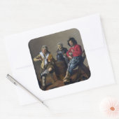 Molenaerの「Making Music」スタンプ スクエアシール (封筒)