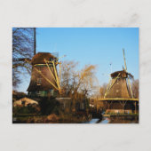 Molens in Nederlands landschap. ポストカード (正面)