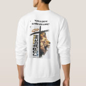 Moletom  "Aquele que me guarda não dorme" スウェットシャツ (裏面)