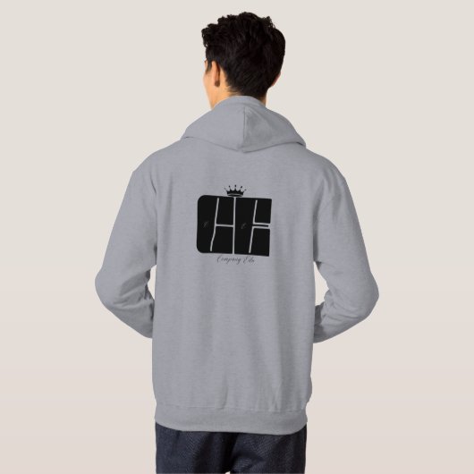 Moletom Company Edu minimalistico パーカ (裏面フル)