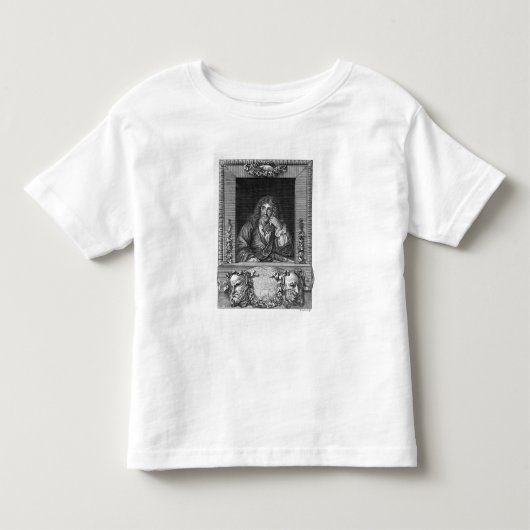 Moliereのポートレート トドラーTシャツ (正面)