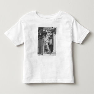 Moliereの噴水、軽喜劇1844年 トドラーTシャツ