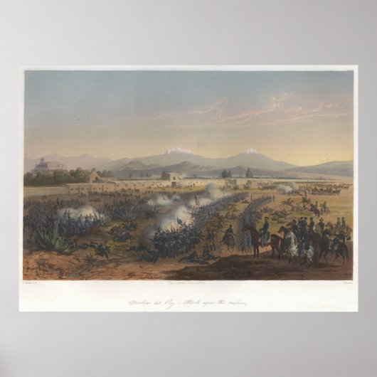 Molino del Reyの戦い ポスター (正面)