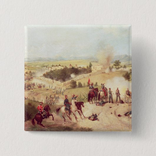 Molino del Rey、1847年9月8日の戦い 缶バッジ (正面)