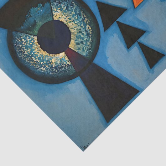 Molle rudesse , Vassily Kandinsky 薄葉紙 (詳細)