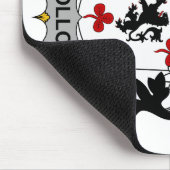 Molloyの家紋 マウスパッド (コーナー)