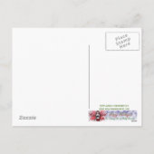 Molly Harrisonによるクリスマスフェアリーのはがき シーズンポストカード (裏面)