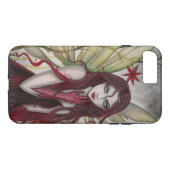 Molly Harrisonによるスカーレットフェアリーファンタジーアート Case-Mate iPhoneケース (裏面(横))