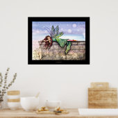 Molly Harrisonによるスターギャザー妖精のポスター ポスター (キッチン)