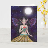 Molly Harrisonによるスターフェアリーグリーティングカード カード (黄色い花)