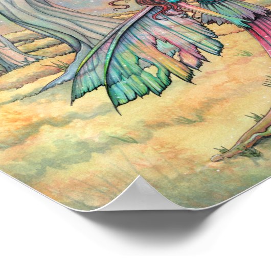 Molly Harrisonによるスターライトデュスクのフェアリーのポスター ポスター (角)