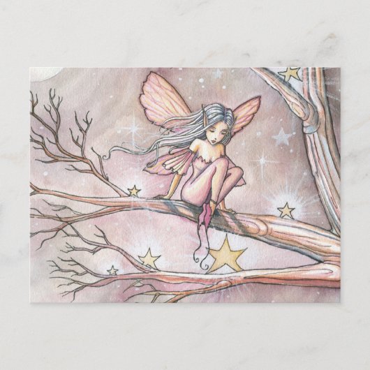 Molly HarrisonによるTree of Stars Fairy ポストカード (正面)