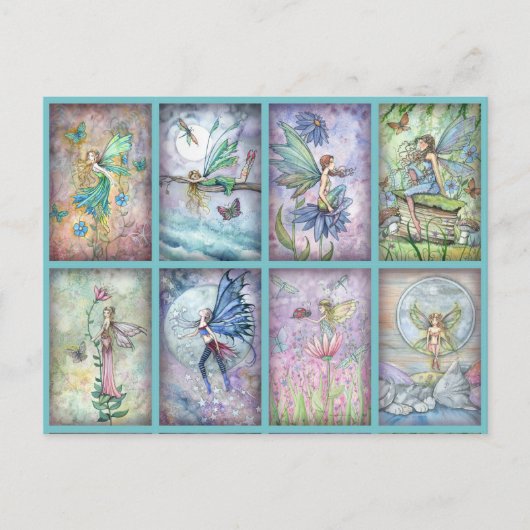 Molly Harrison Flower Fairies ポストカード (正面)