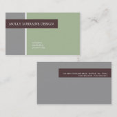 Molly Lorraineの名刺 名刺 (正面/裏面)