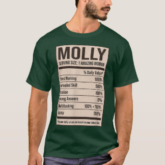 Molly Nutrition Facts Name Nickname Alias Title Fr Tシャツ